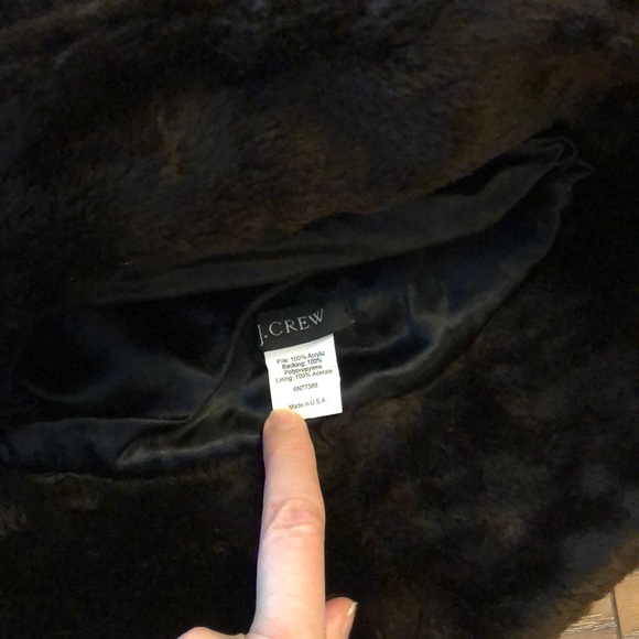 EUC JCrew faux fur hat - Picture 3 of 3